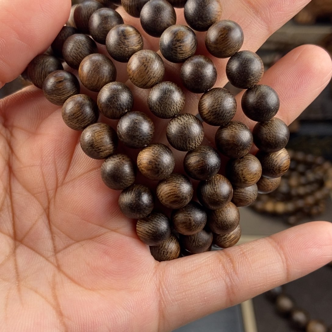 手串沉香海****间越南芽庄白棋楠