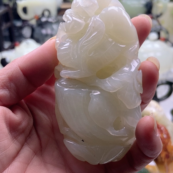 蛇纹石玉手链未镶嵌