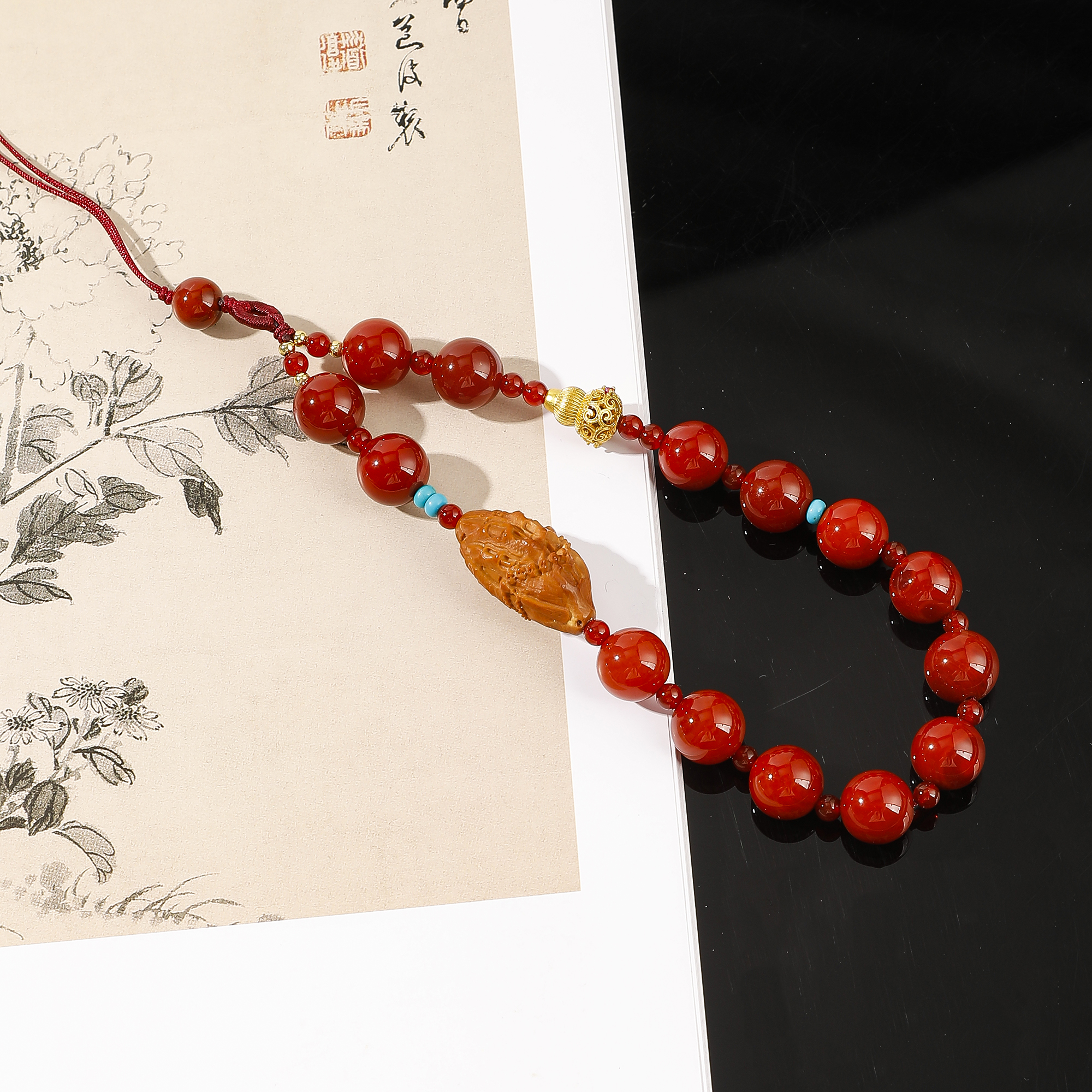 【仓播】玛瑙 挂件 多样性发其一