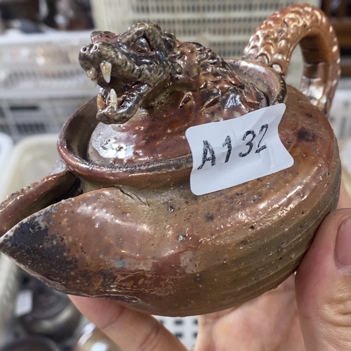 柴烧裸烧纯手工工艺制作瑕疵瑕疵