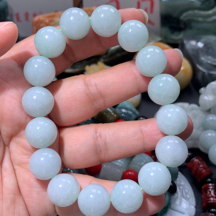 翡翠未镶嵌颈饰保真天然A货翡翠