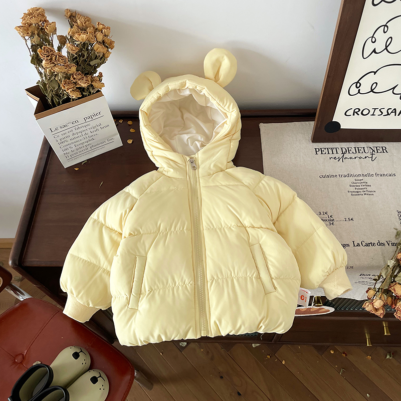 【现货】DW248248冬季新款儿童羽绒服宝宝新国标90白鸭绒外套保暖