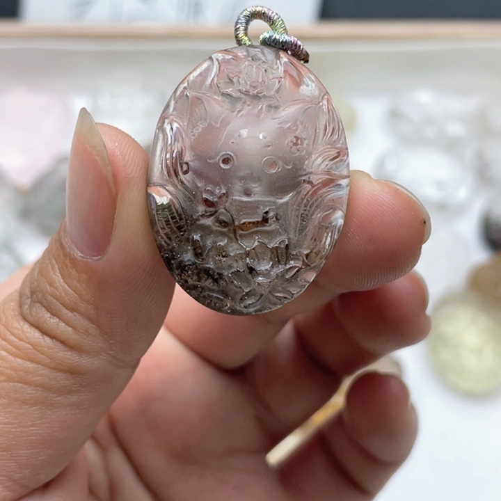 水晶颈饰未镶嵌    