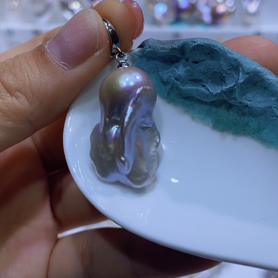 未镶嵌淡水珍珠吊坠