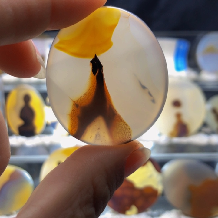 合金玛瑙/玉髓珠宝奇石103