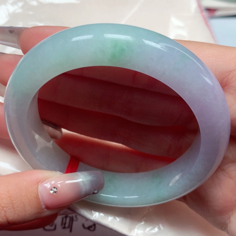 【闪购商品】翡翠手镯未镶嵌56圈