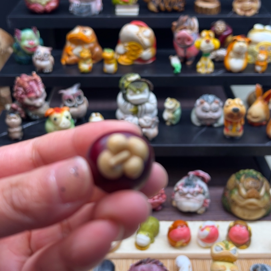 ****️竹李全老师手工雕刻水果山竹