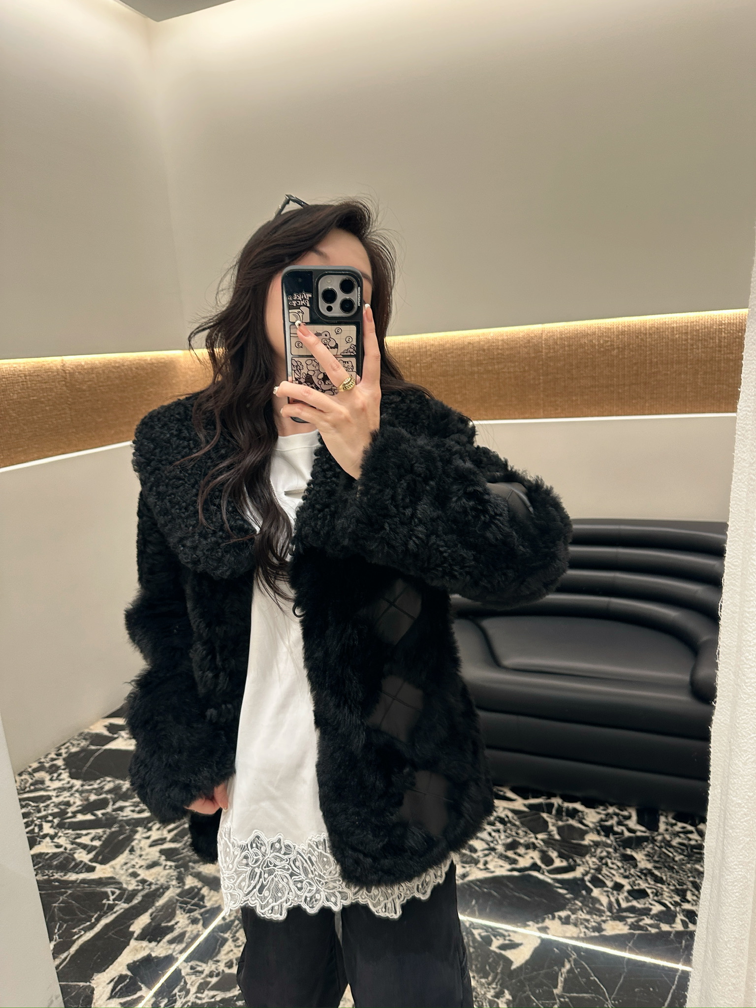 IMMI 设计师品牌 小众新款 阿盖尔菱形廓形外套 