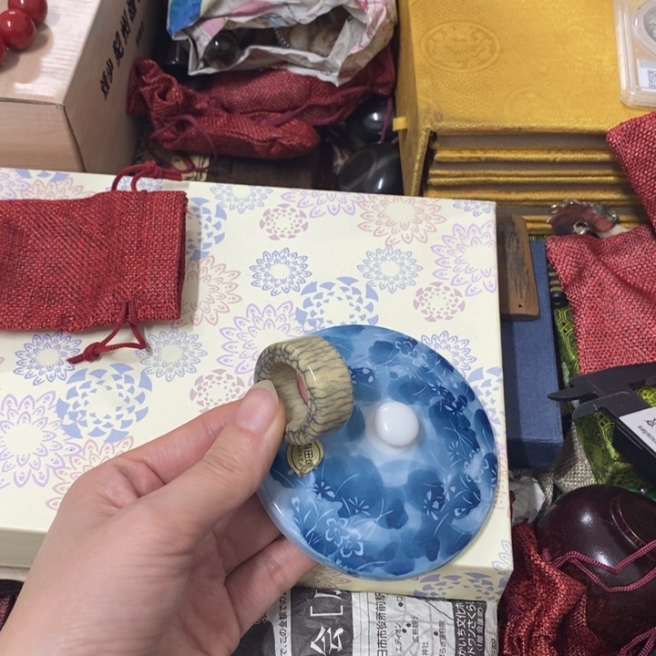 摆件中古工艺品一件