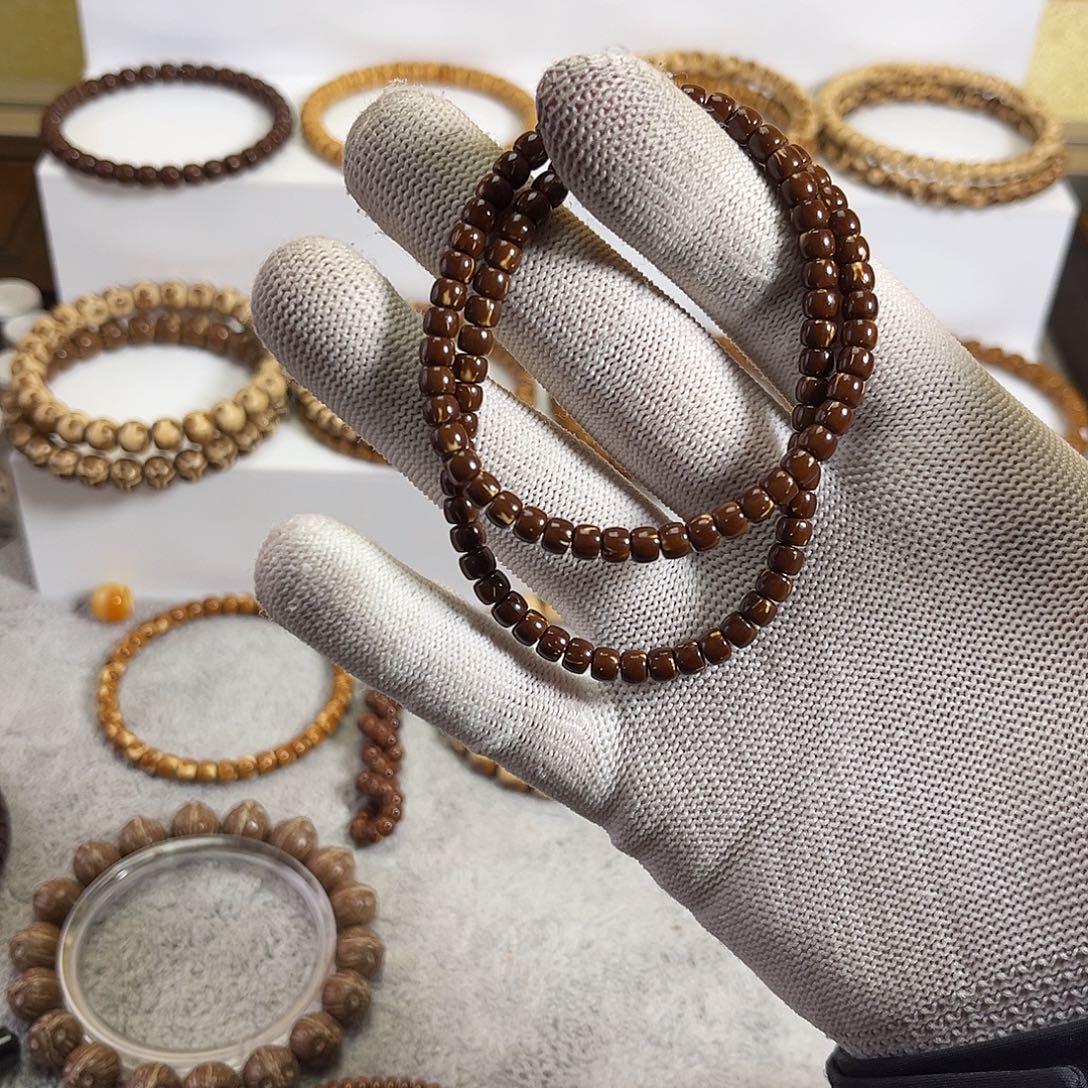 淘***趣紫金鼠手串火焰纹双圈