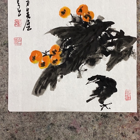 单***词国画吉祥如意吉祥