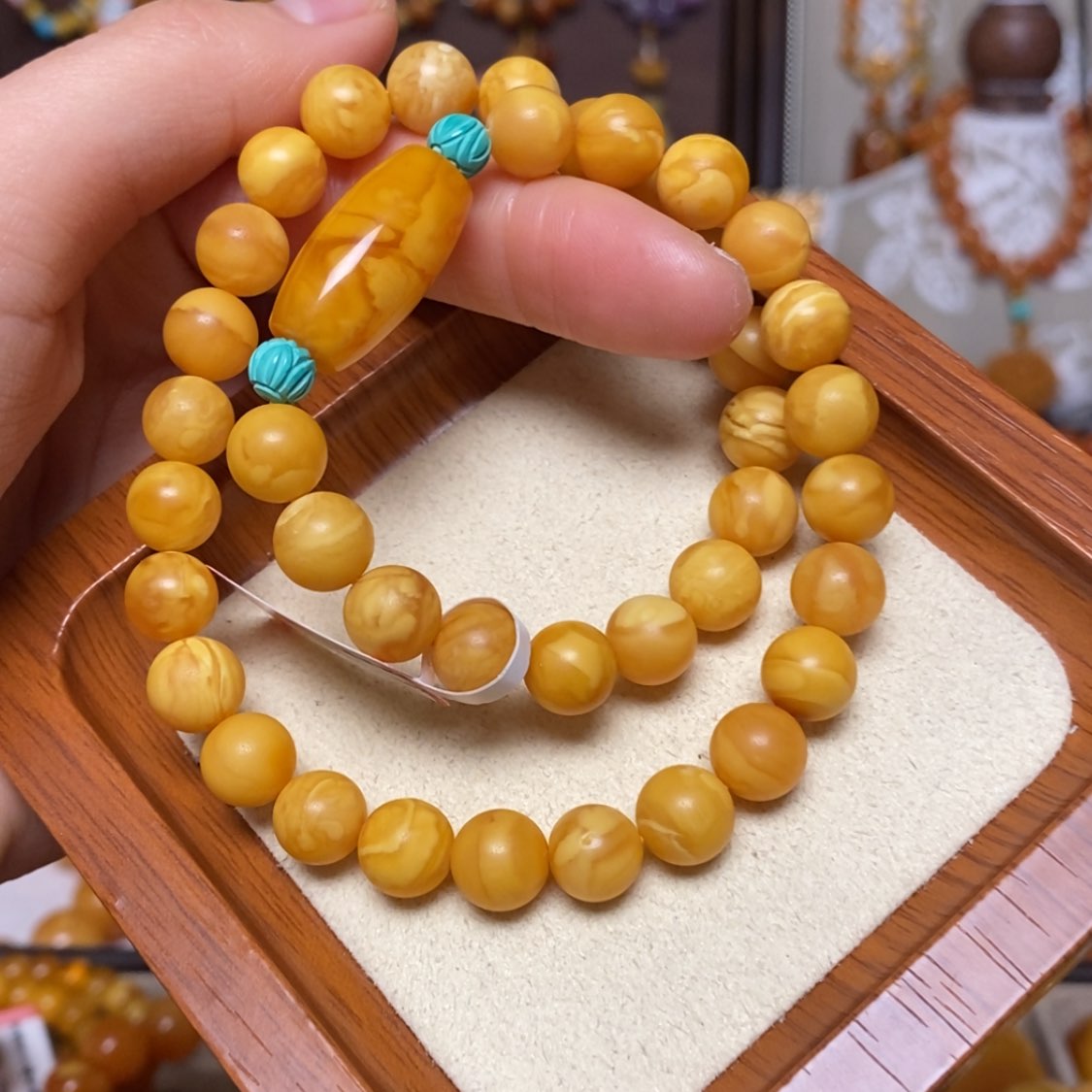 【闪购商品】手链蜜蜡未镶嵌手串