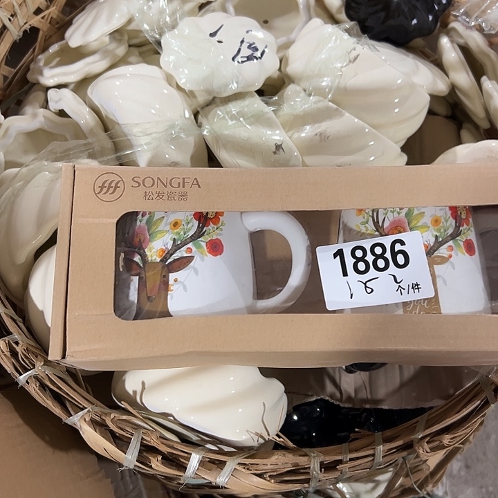 搪瓷外贸陶瓷微瑕1886