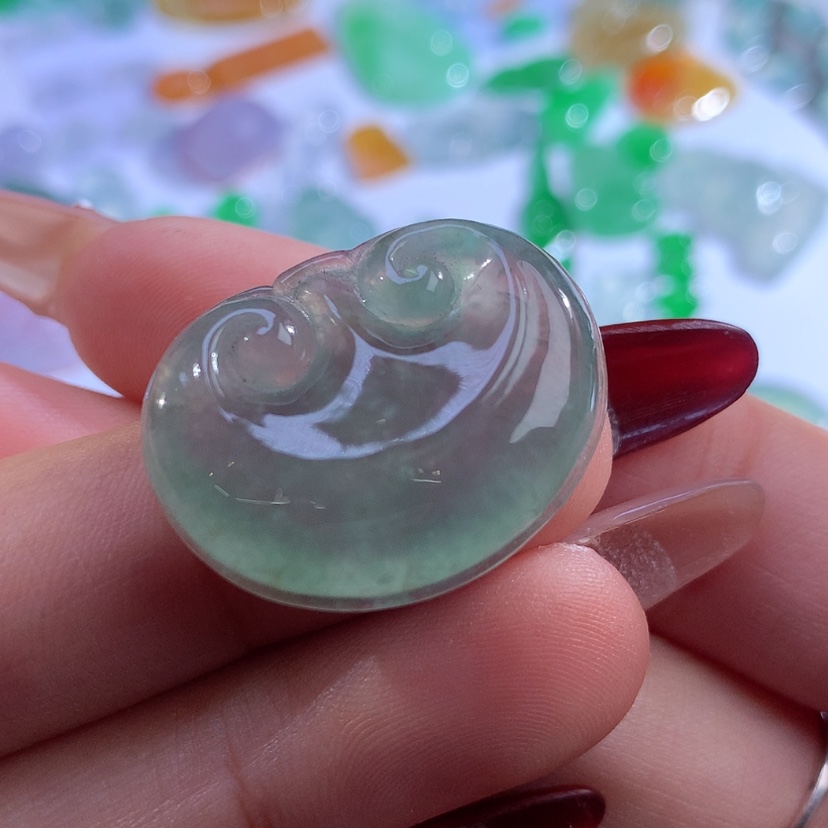 【闪购商品】翡翠颈饰未镶嵌缅甸翡翠