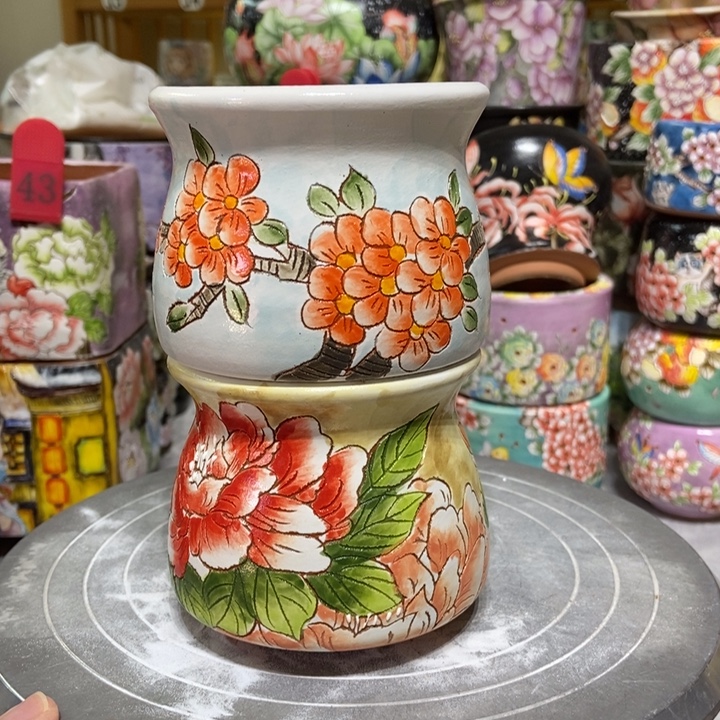 景德镇艺术手绘作品