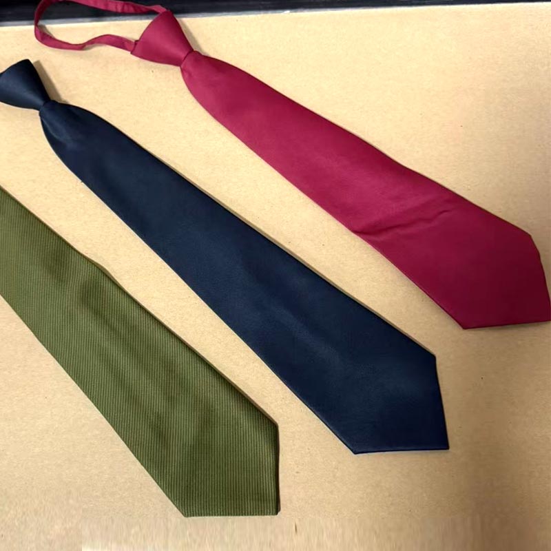 纯色男女简易手打领带时尚学生绿色红色多色学院风商务休闲百搭