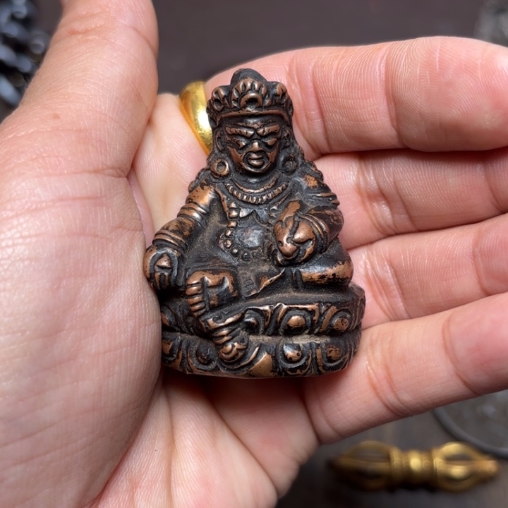 玻璃颈饰藏传喜马拉雅