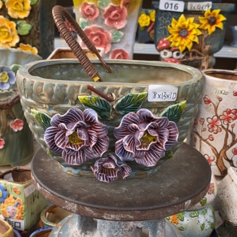 【闪购商品】红陶粗陶材质多肉花盆