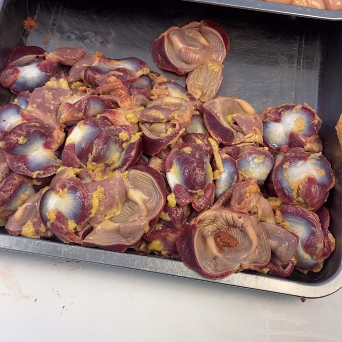 30天包装现杀现卖鸡胗心肝