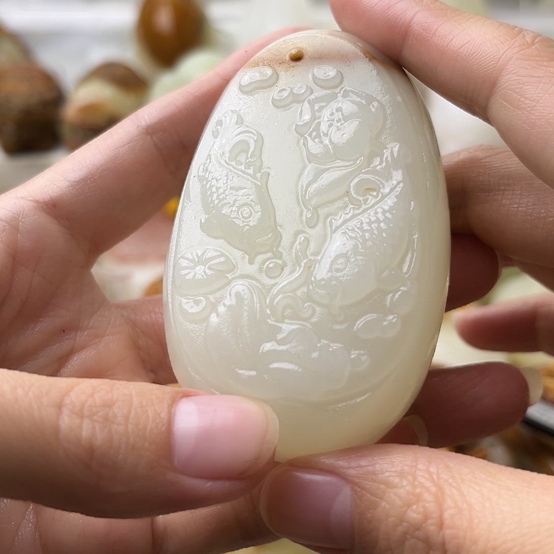 石材古青石不退换鱼