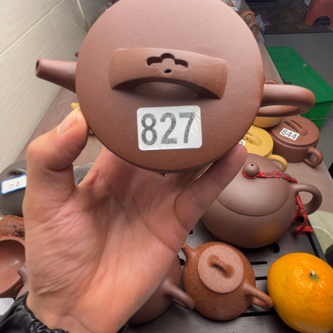 紫砂茶壶底槽清汗瓦220cc左右瑕疵