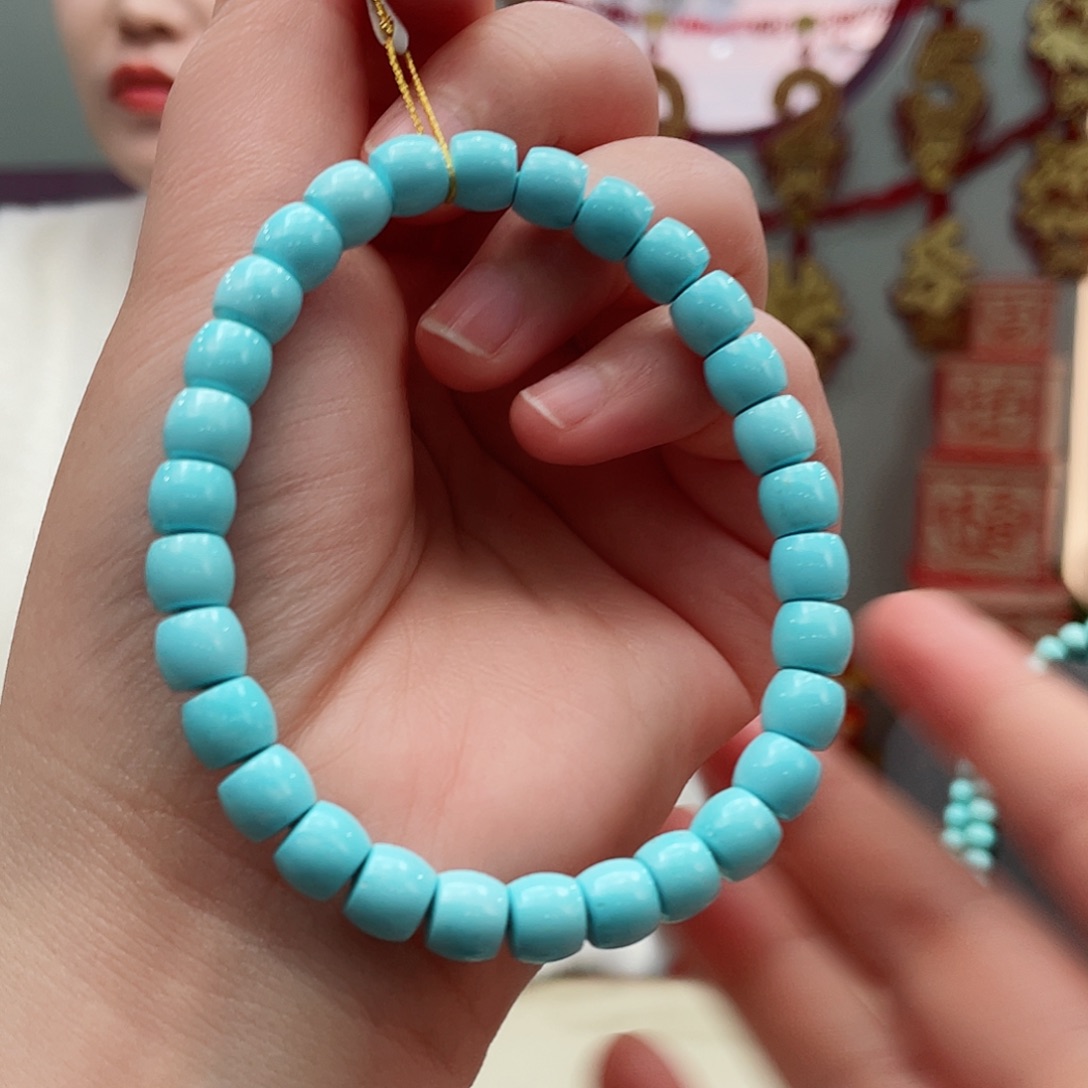 绿松石手串未镶嵌