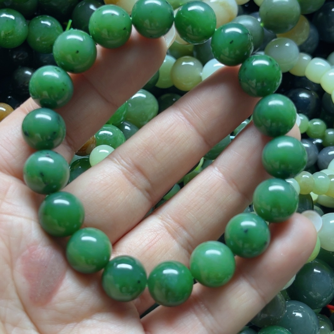 和田玉手链未镶嵌