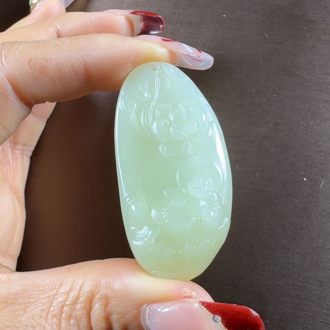 和田玉挂件未镶嵌