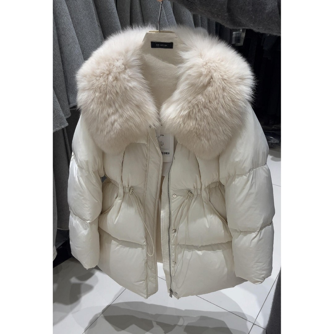 设计感大毛领棉服女装2025冬季新款韩版宽松显瘦加厚保暖短款外套