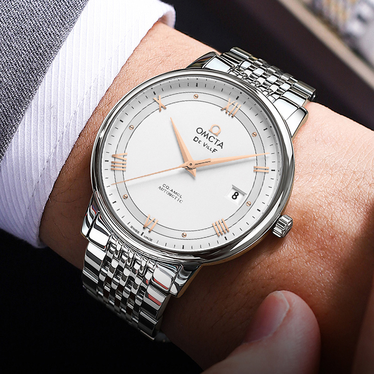 【正品直发】蝶飞系列男士高级腕表全新未使用未拆封P