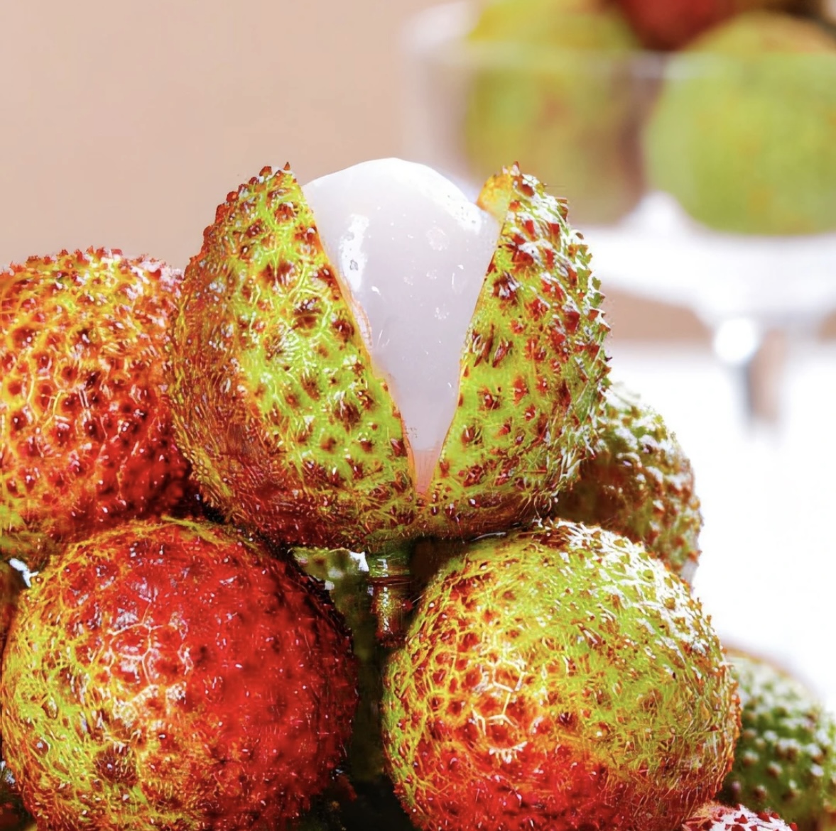 当季新鲜现摘白糖罂荔枝香甜可口皮薄肉厚冷链多仓发货