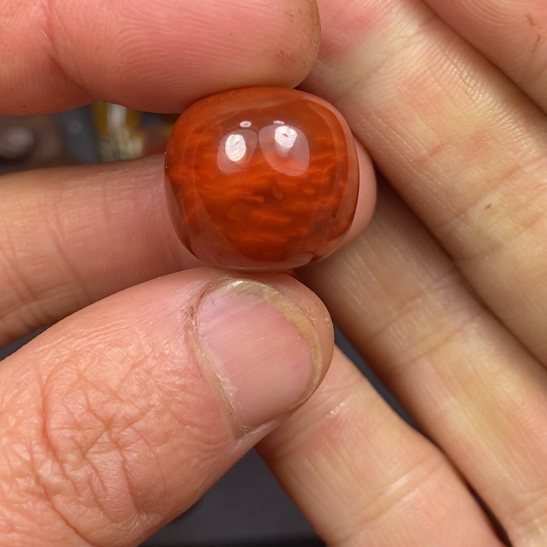 南红玛瑙珠子未镶嵌