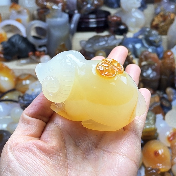 玛瑙/玉髓饰品未镶嵌