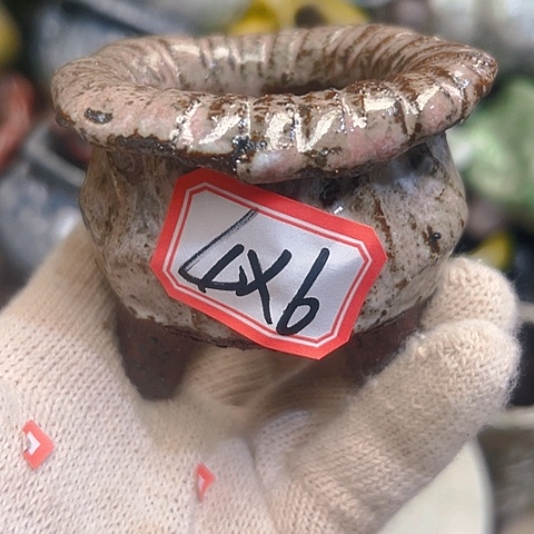 粗陶花盆手工花盆制作