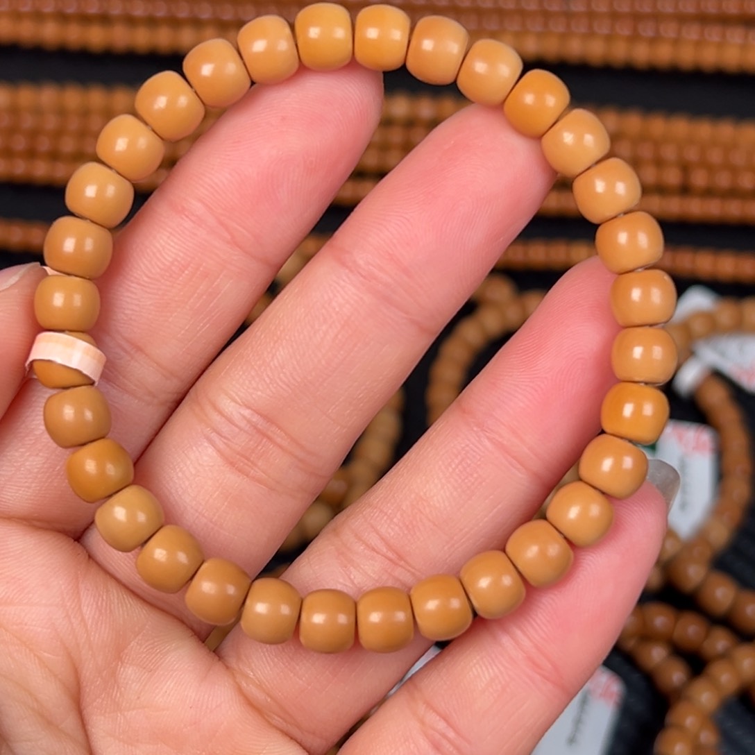 橄榄核把件橄榄核尖0.7极限弧单圈