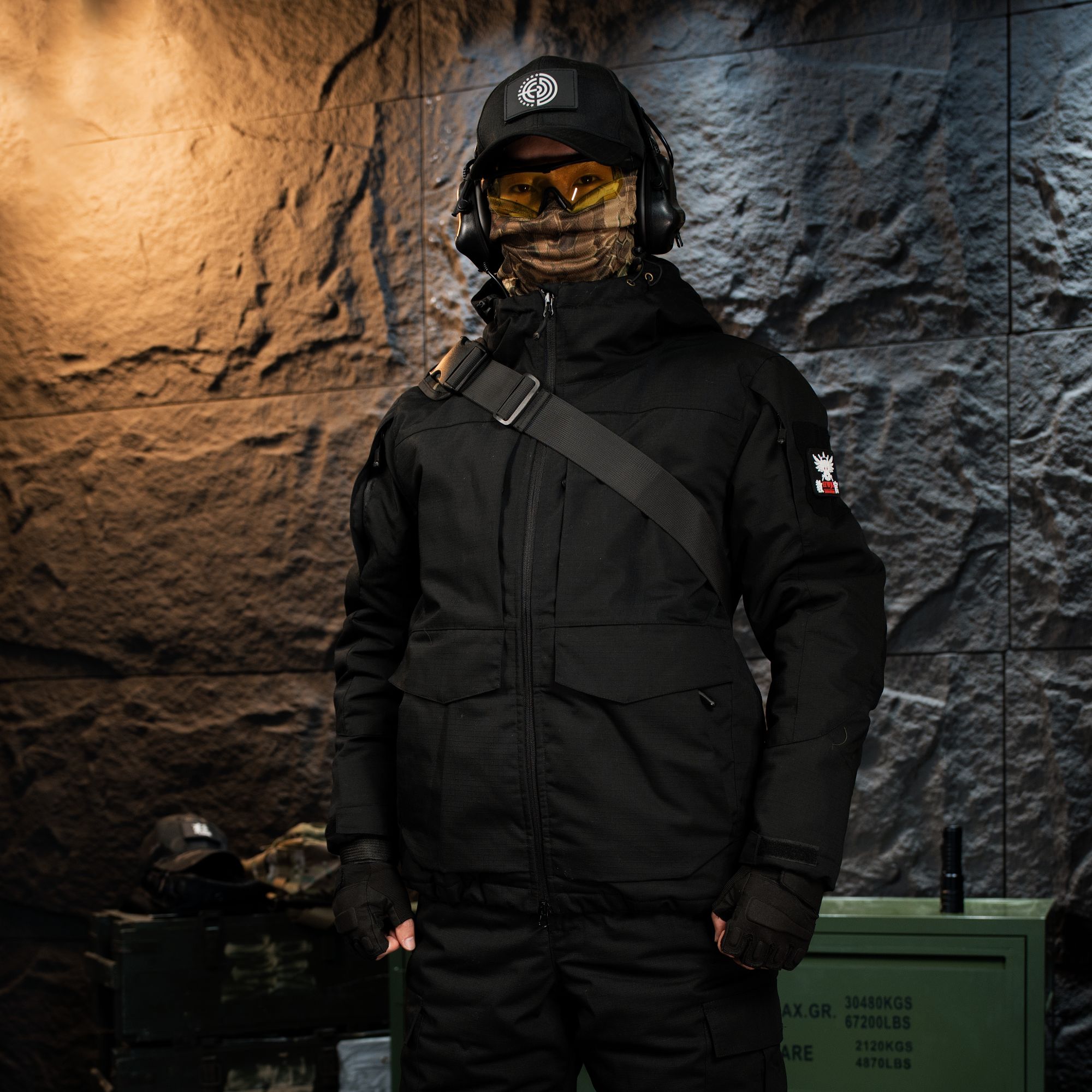 ys（棉裤+棉衣）加棉加厚M65抗寒棉服套装男冬户外保暖防刮耐磨