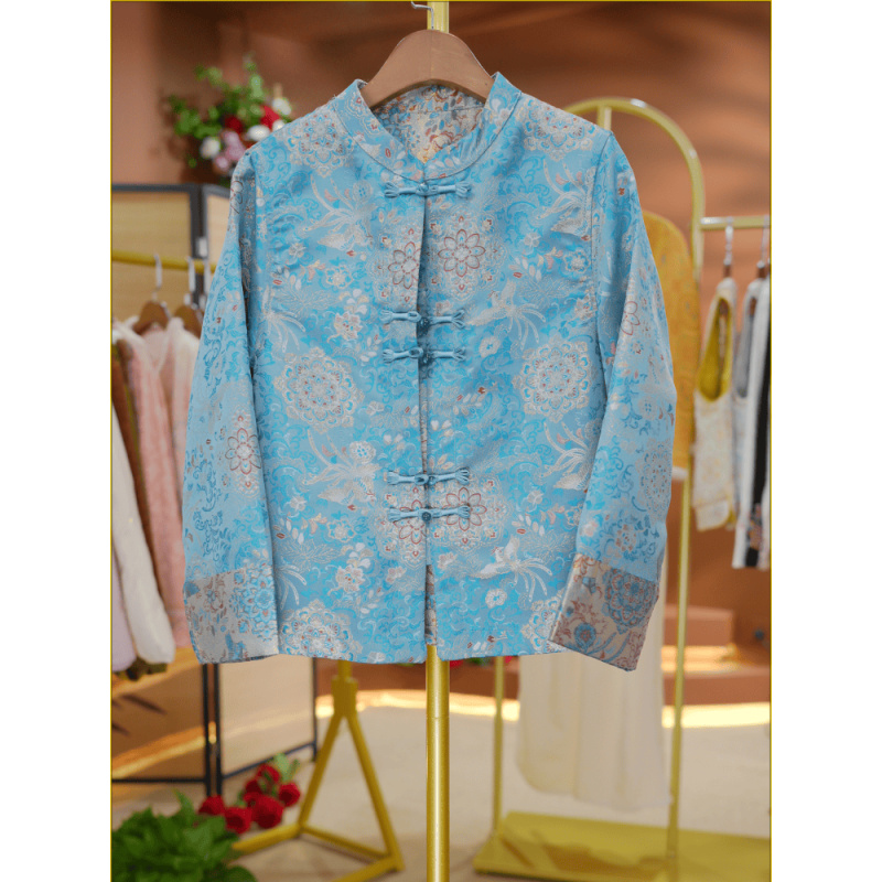 【长舒-外套】国风新中式盘扣外套