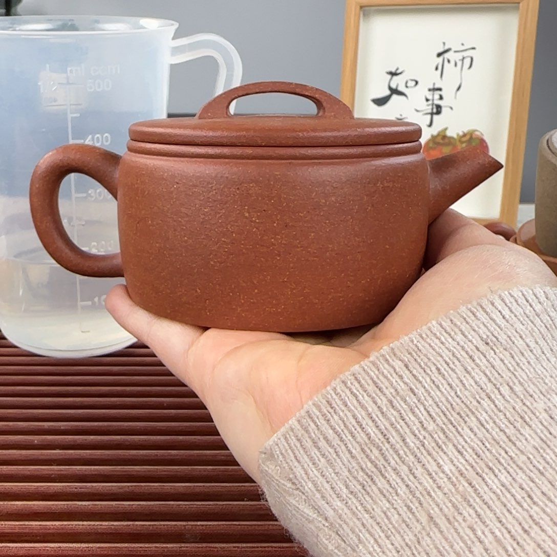 紫砂茶壶微瑕汉瓦