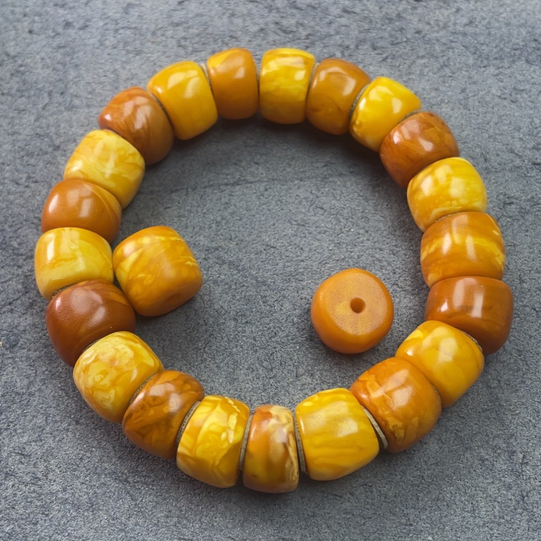 蜜蜡未镶嵌吊坠(不含链)