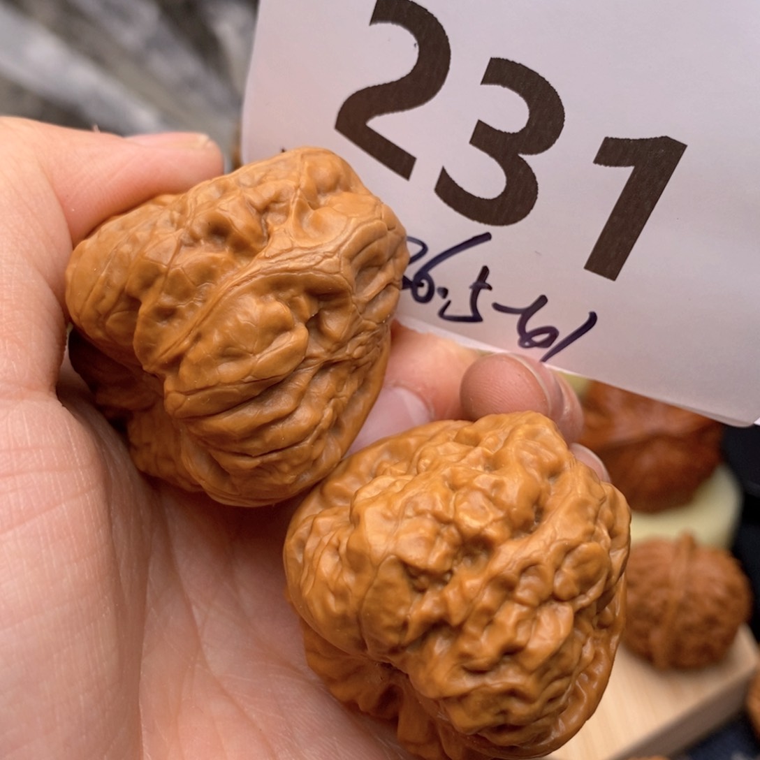 文玩核桃把件231号36.5蛙