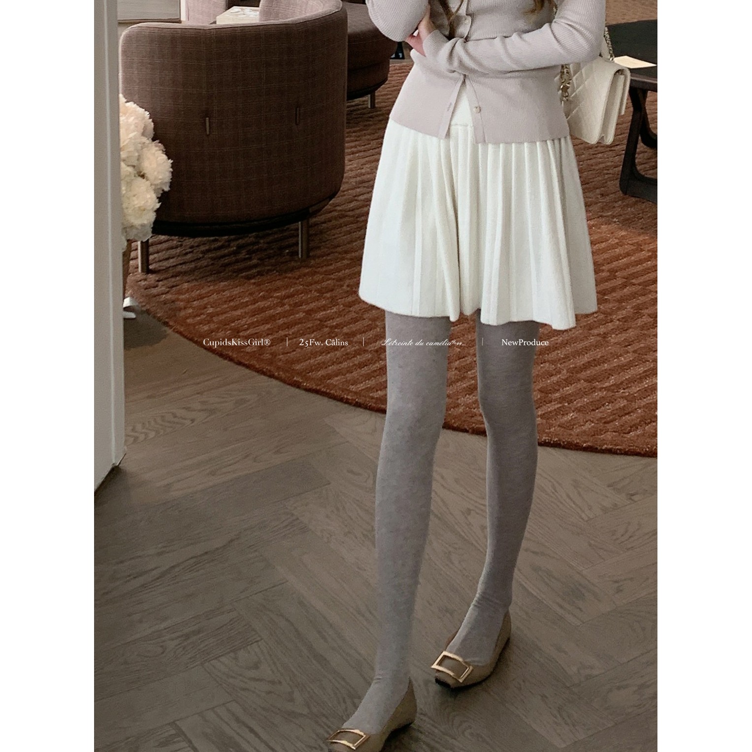 csk丘比特 “燕麦系连裤袜” 店铺600D经典连裤袜