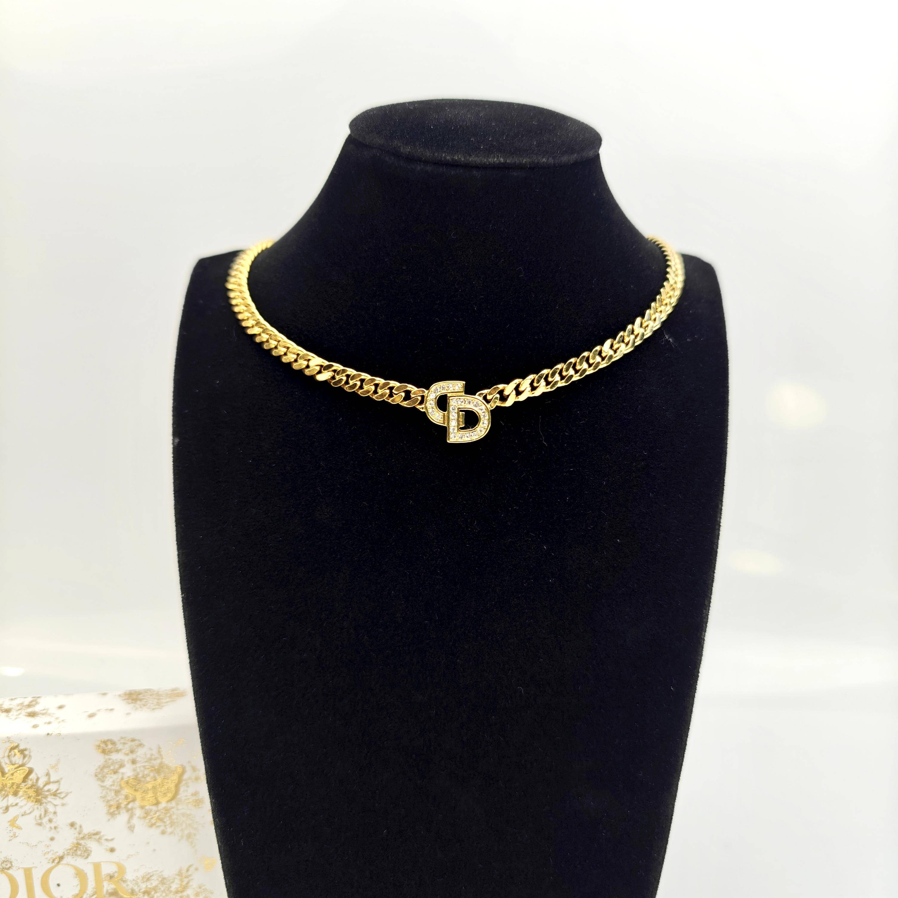 胖虎佳佳/迪奥/95新/公价0/饰品/项链/31B2509090237