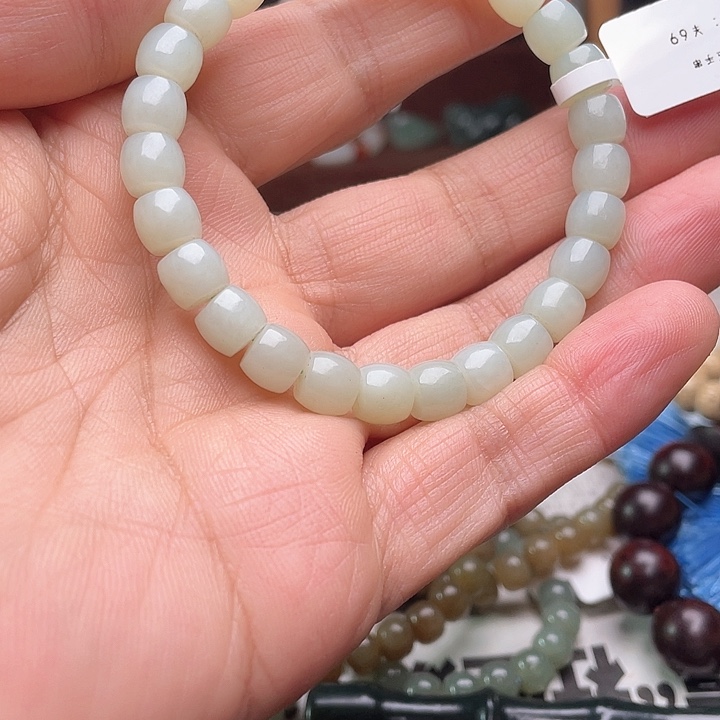 和田玉手链未镶嵌