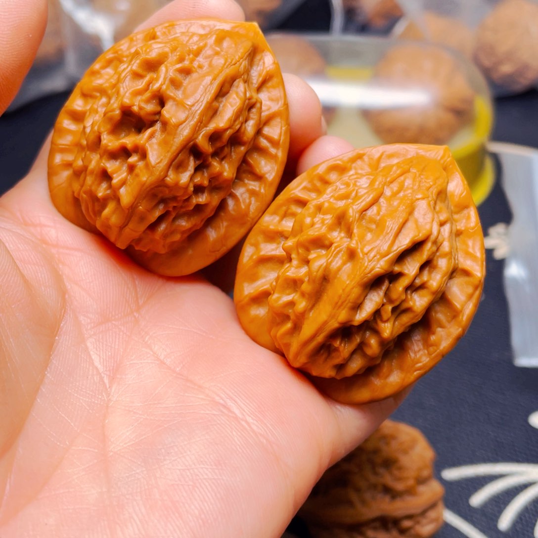 吊坠文玩核桃大红袍