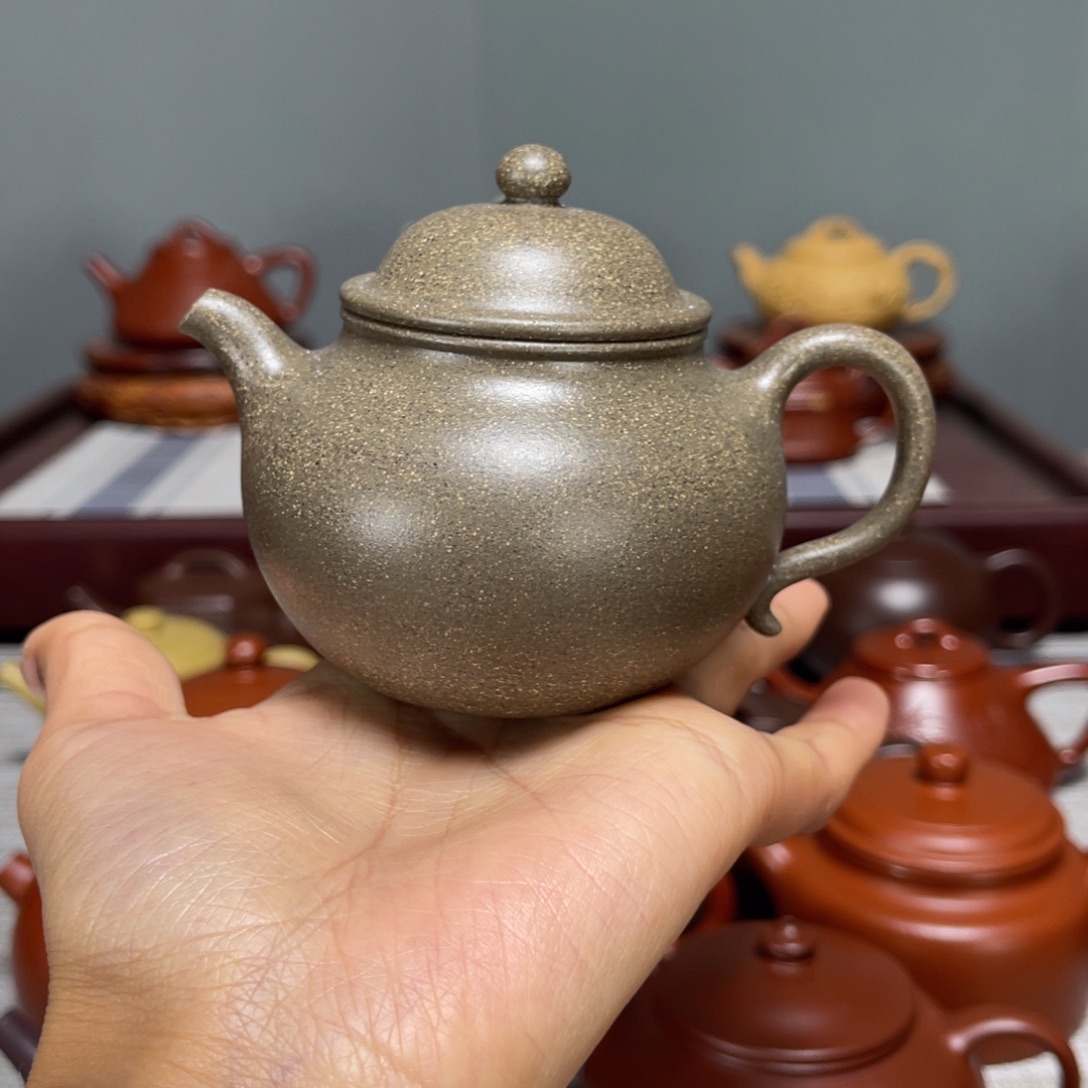B***e茶壶紫砂全手工150cc