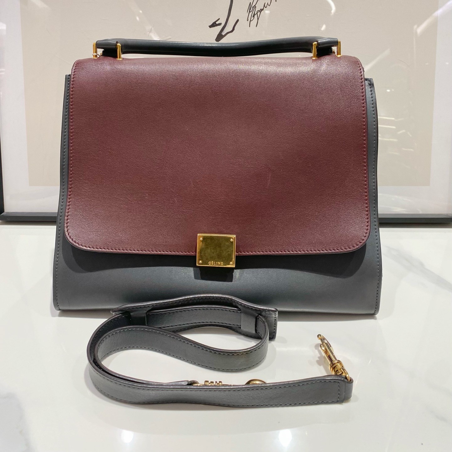 95新 Celine/思琳 Celine赛琳秋千包（13888）