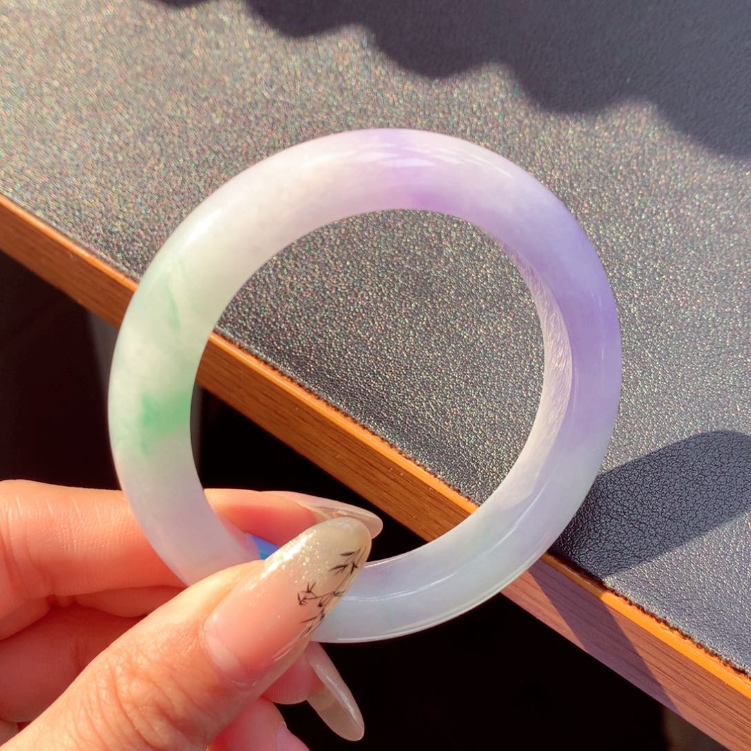 翡翠未镶嵌手镯缅甸翡翠