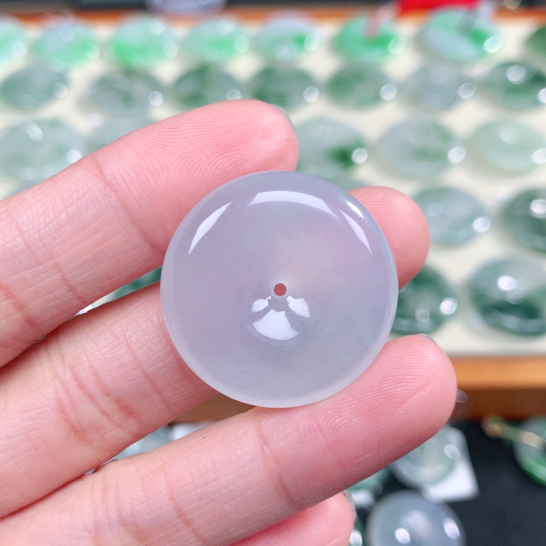 翡翠未镶嵌颈饰天然缅甸翡翠a货