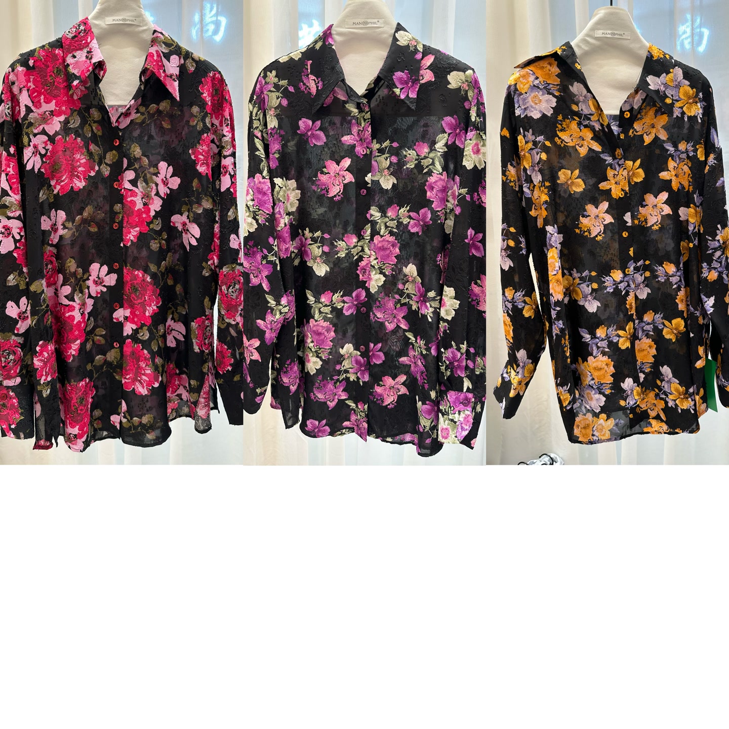 蔓丝菲尔-三色衫蔓丝菲尔-三色衫