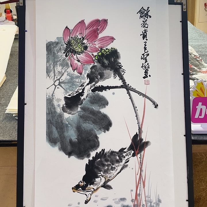 国画张圣敏先生纯手绘作品